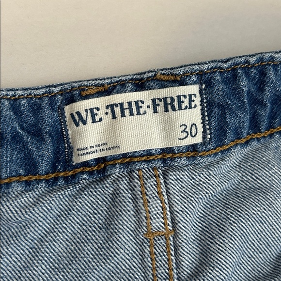 Free People We The Free Beginners Luck Slouch Shorts - Picture 11 of 15